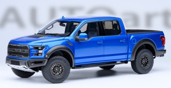 72949 Ford F-150 Raptor Supercrew 2019 (Velocity Blue) 1:18